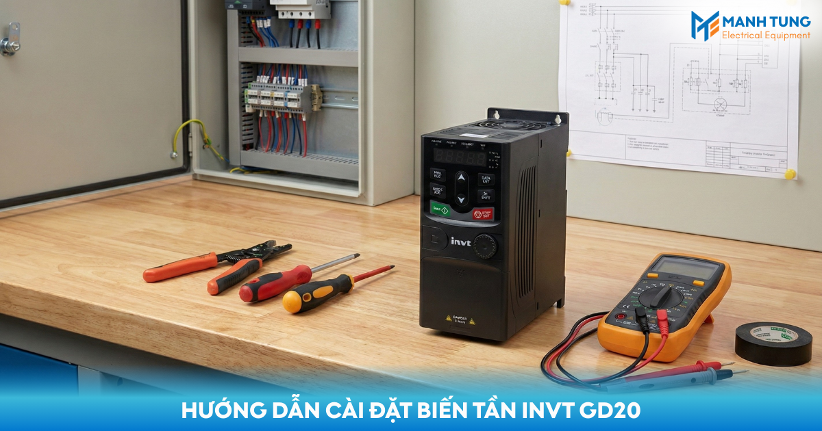 Hướng dẫn cài đặt biến tần INVT GD20