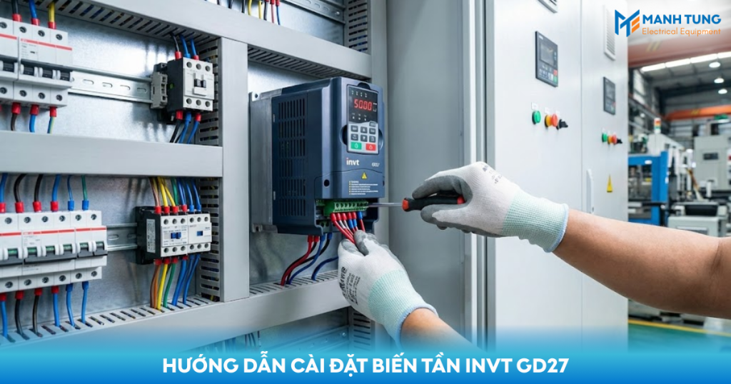 Hướng dẫn cài đặt biến tần INVT GD27