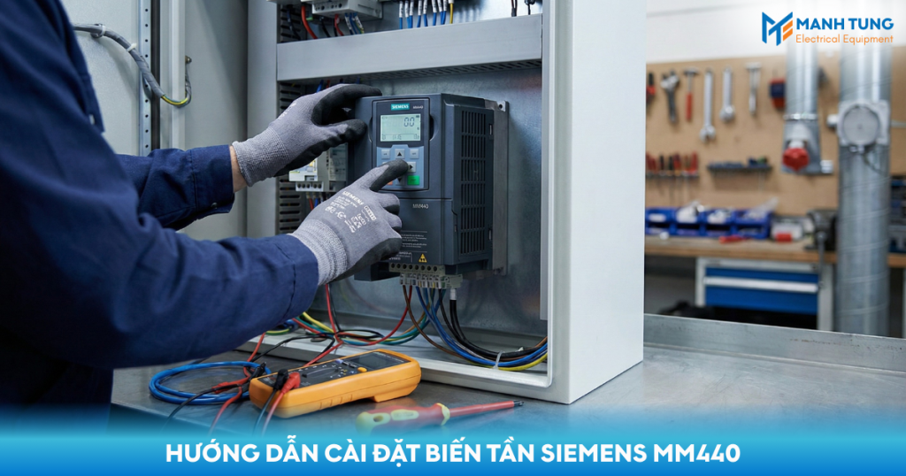 Hướng dẫn cài đặt biến tần Siemens MM440