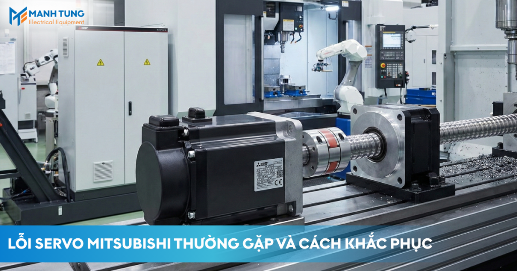 Lỗi Servo Mitsubishi thường gặp và cách khắc phục