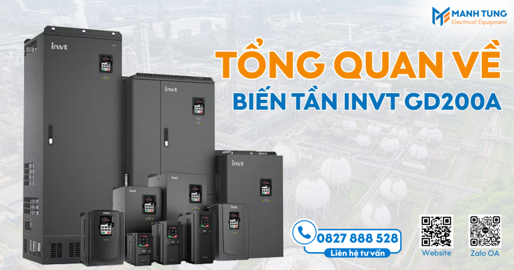 Tổng quan về biến tần INVT GD200A đa năng thế hệ mới