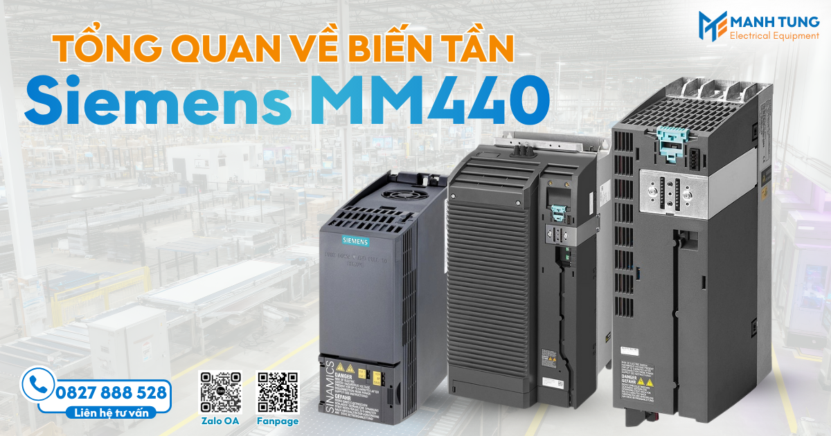 Tổng quan về biến tần Siemens MM440 chi tiết nhất