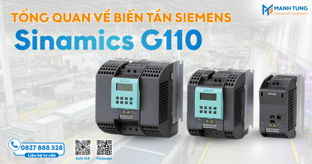 Tổng quan về biến tần Siemens Sinamics G110