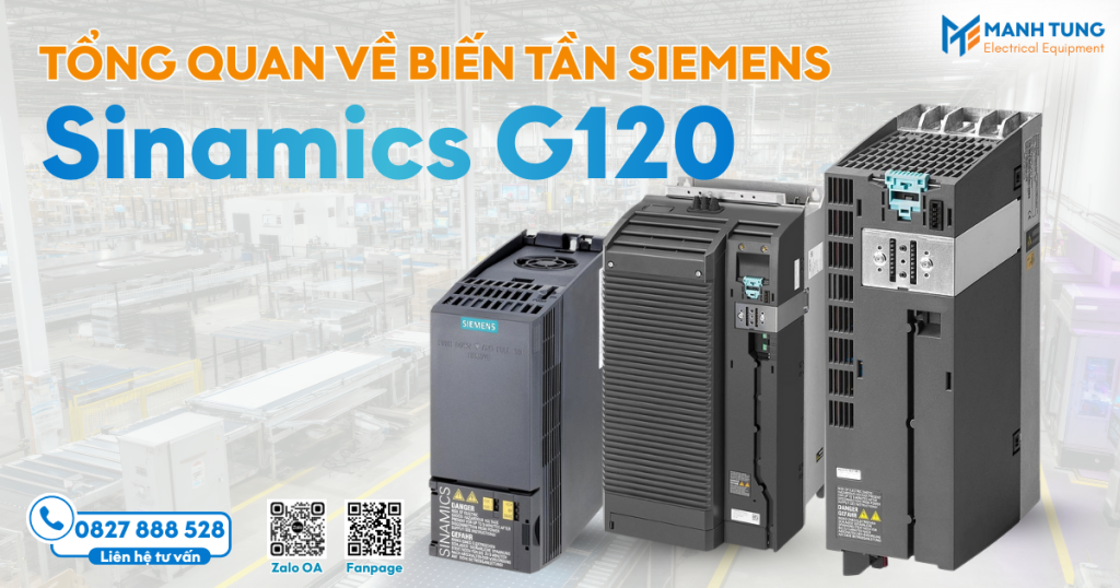 Tổng quan về biến tần Siemens Sinamics G120