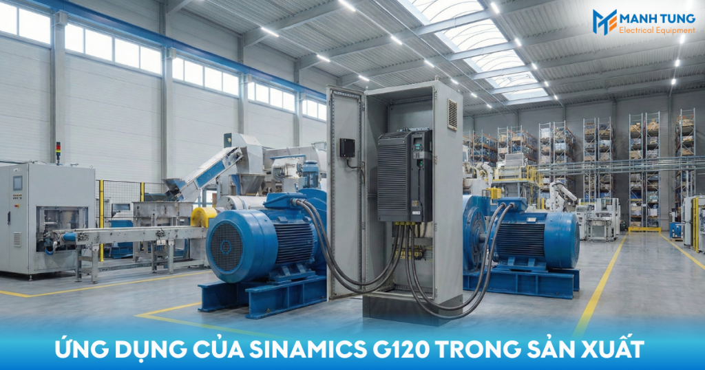 Ứng dụng của SINAMICS G120 trong sản xuất