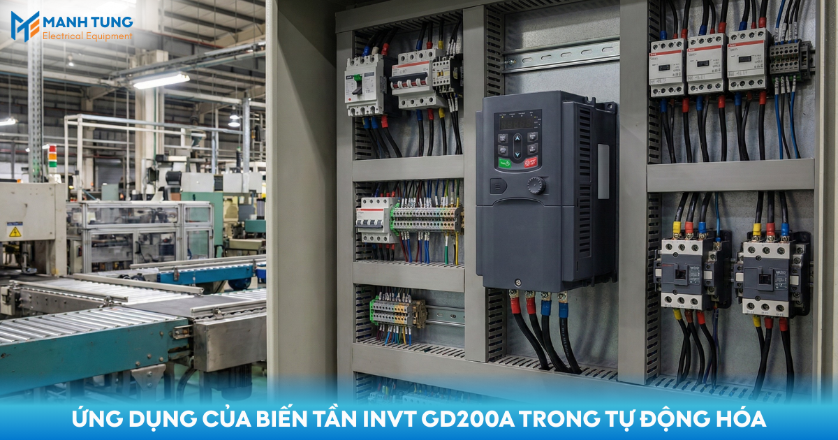 Ứng dụng của biến tần INVT GD200A trong tự động hóa