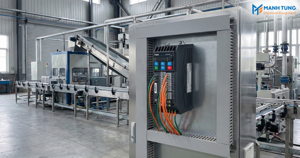 Ứng dụng của biến tần INVT GD27 trong sản xuất