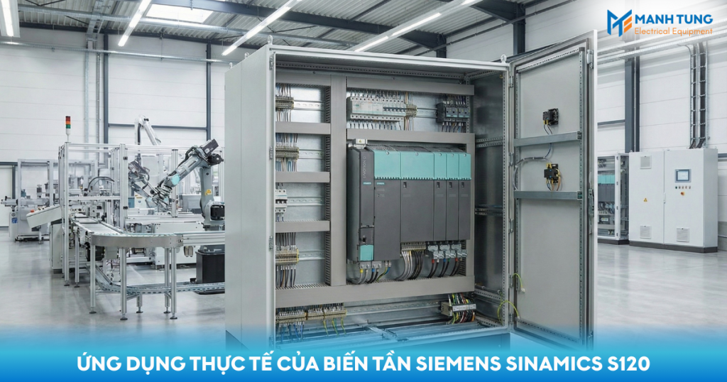 Ứng dụng thực tế của biến tần Siemens SINAMICS S120