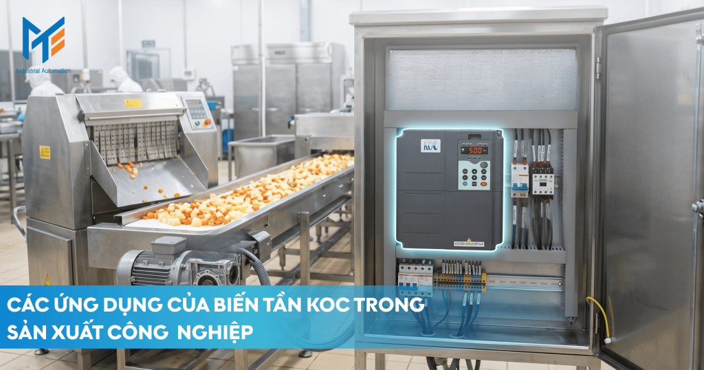 Các ứng dụng của biến tần KOC trong sản xuất công nghiệp