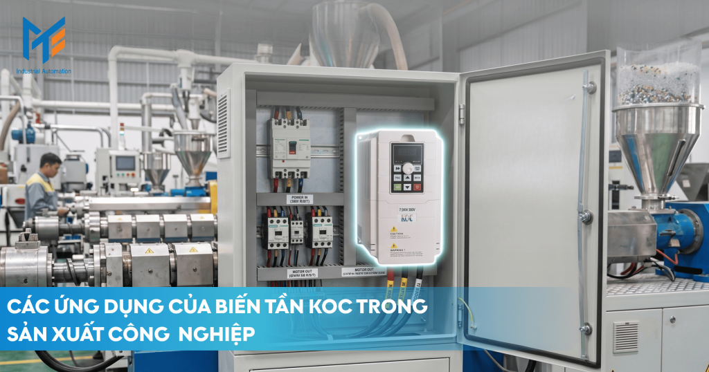 Các ứng dụng của biến tần KOC trong sản xuất công nghiệp