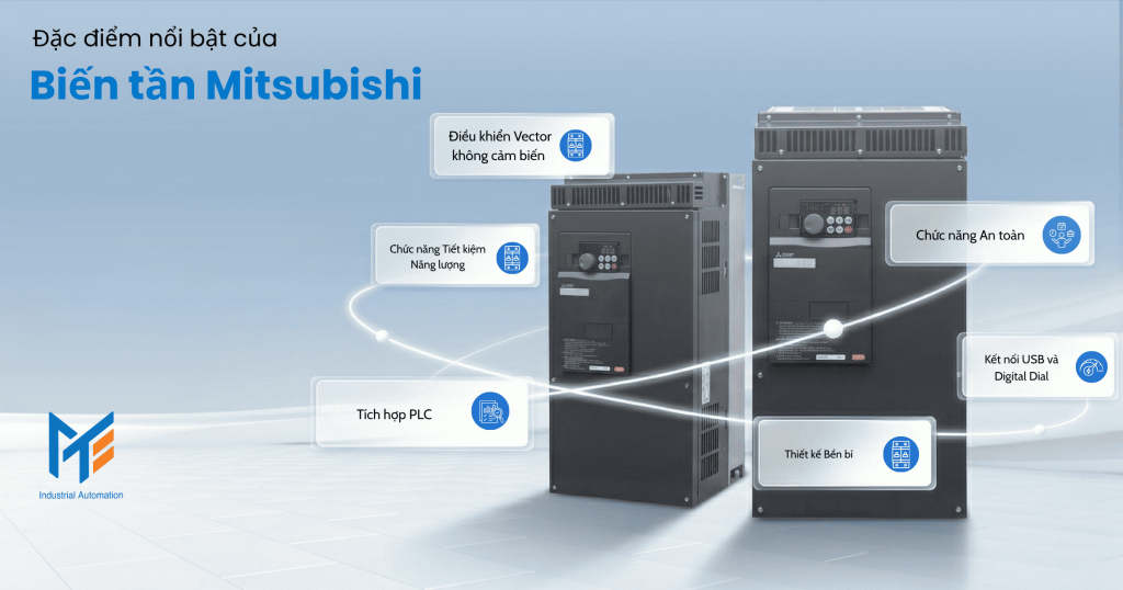 Đặc điểm nổi bật của biến tần Mitsubishi