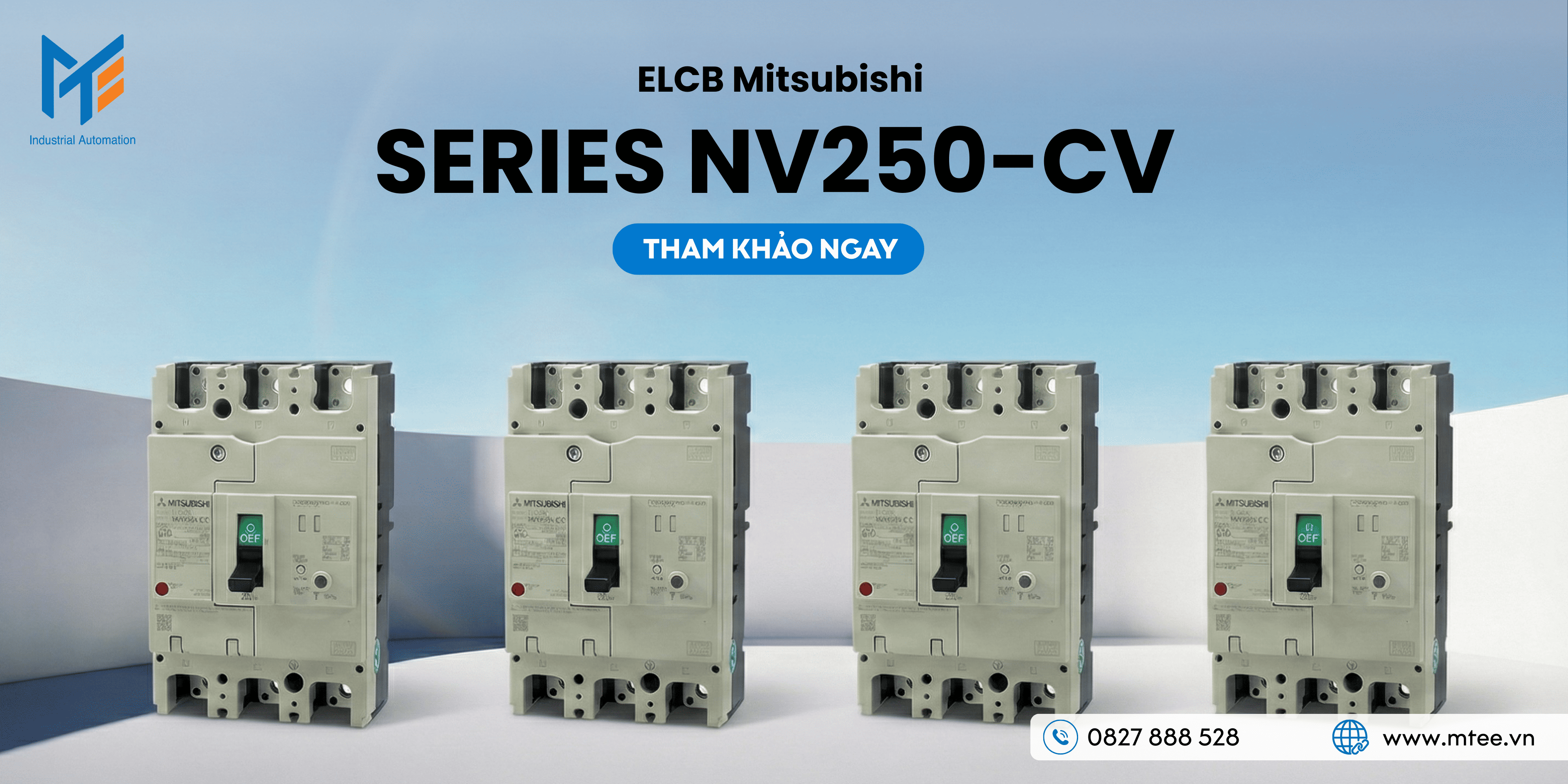 ELCB Mitsubishi Series NV250-CV
