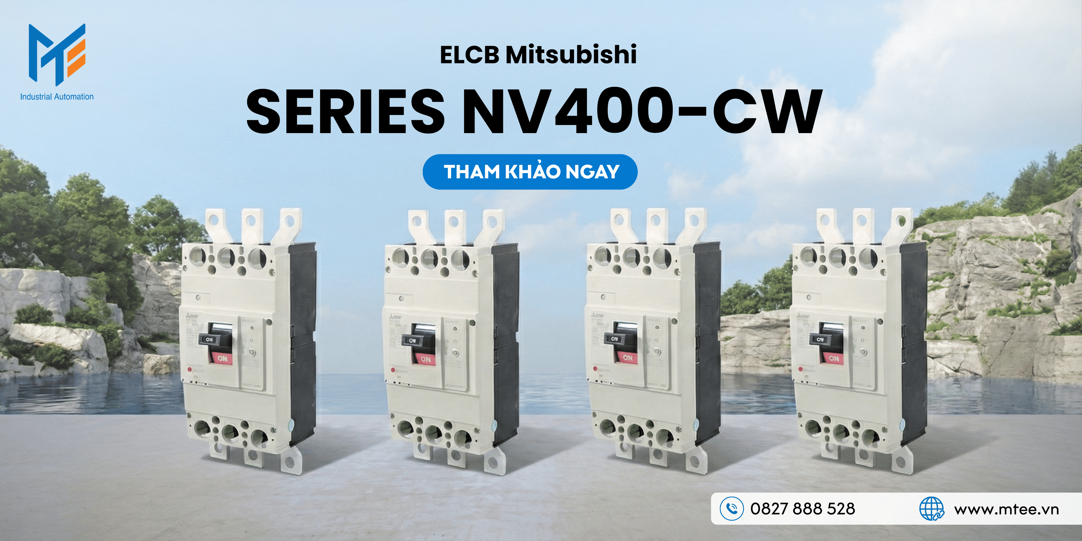 ELCB Mitsubishi Series NV400-CW