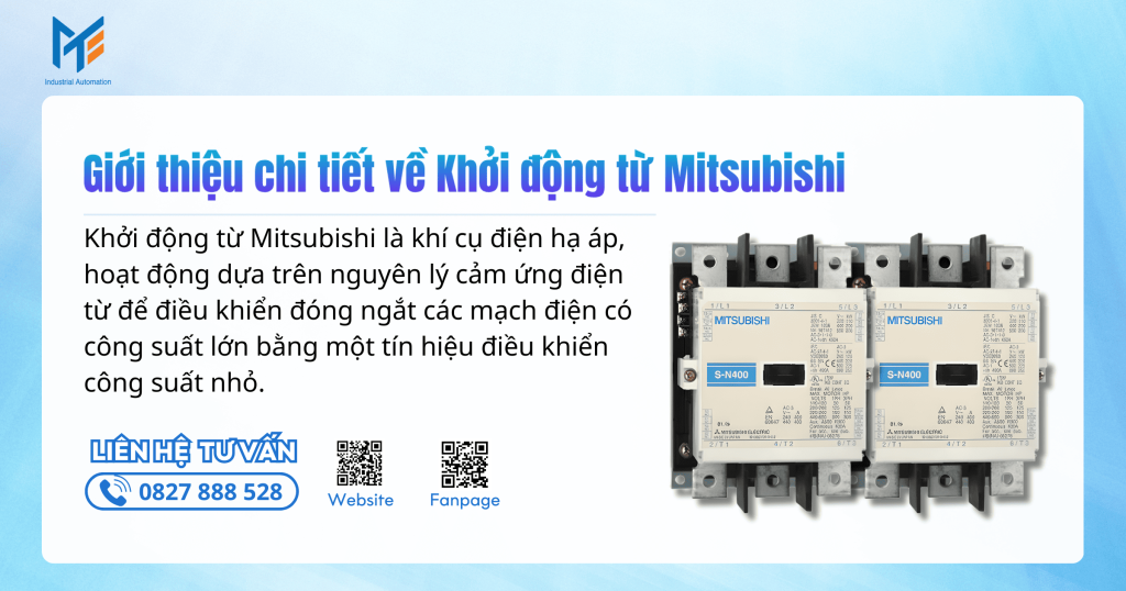Giới thiệu về Khởi động từ Mitsubishi là gì?