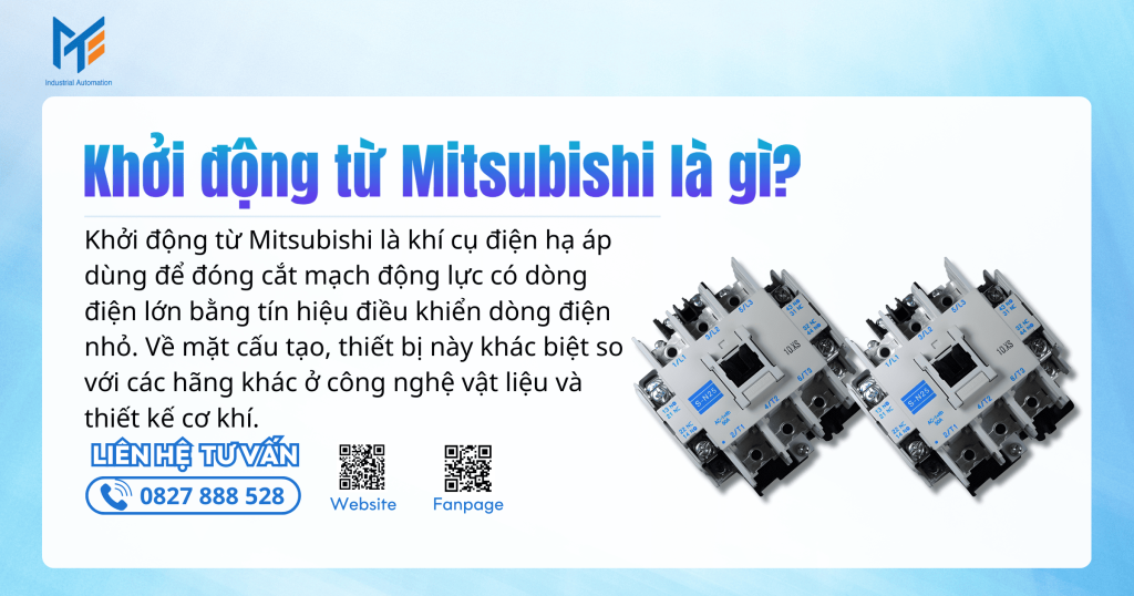 Khởi động từ Mitsubishi là gì?