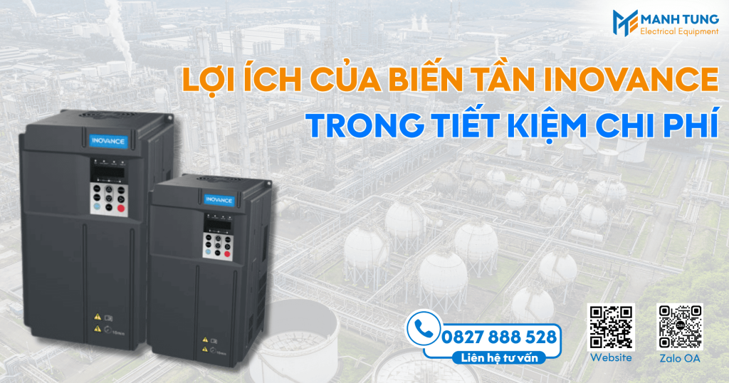 Lợi ích của biến tần Inovance trong tiết kiệm chi phí