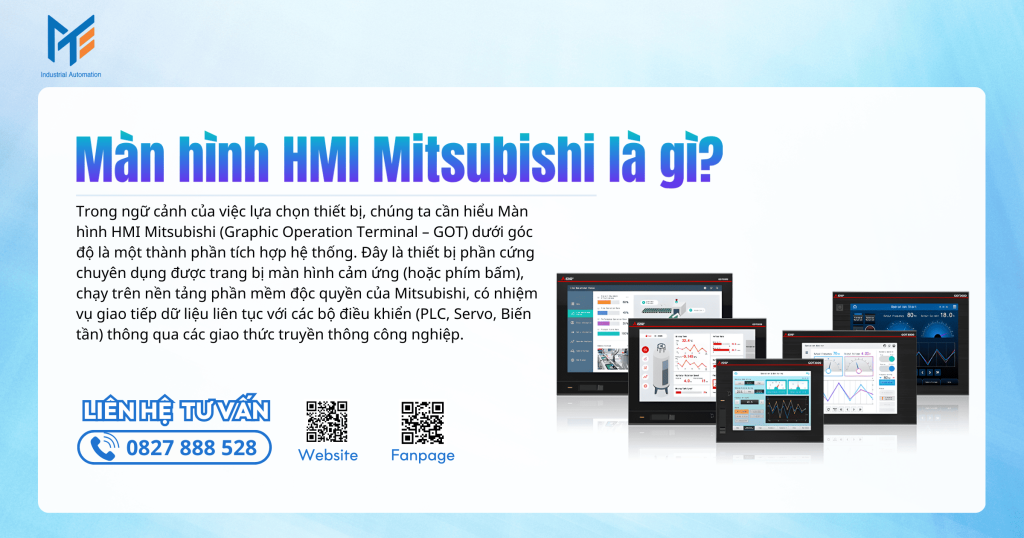 Màn hình HMI Mitsubishi là gì?