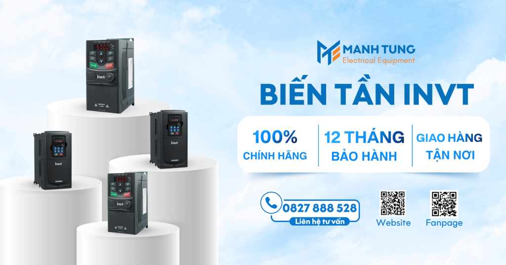 Mạnh Tùng nhà cung cấp Biến tần INVT uy tín chính hãng