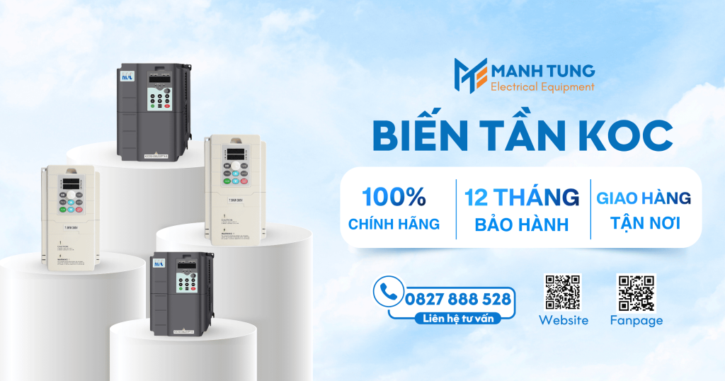 Mạnh Tùng nhà cung cấp biến tần KOC uy tín chính hãng
