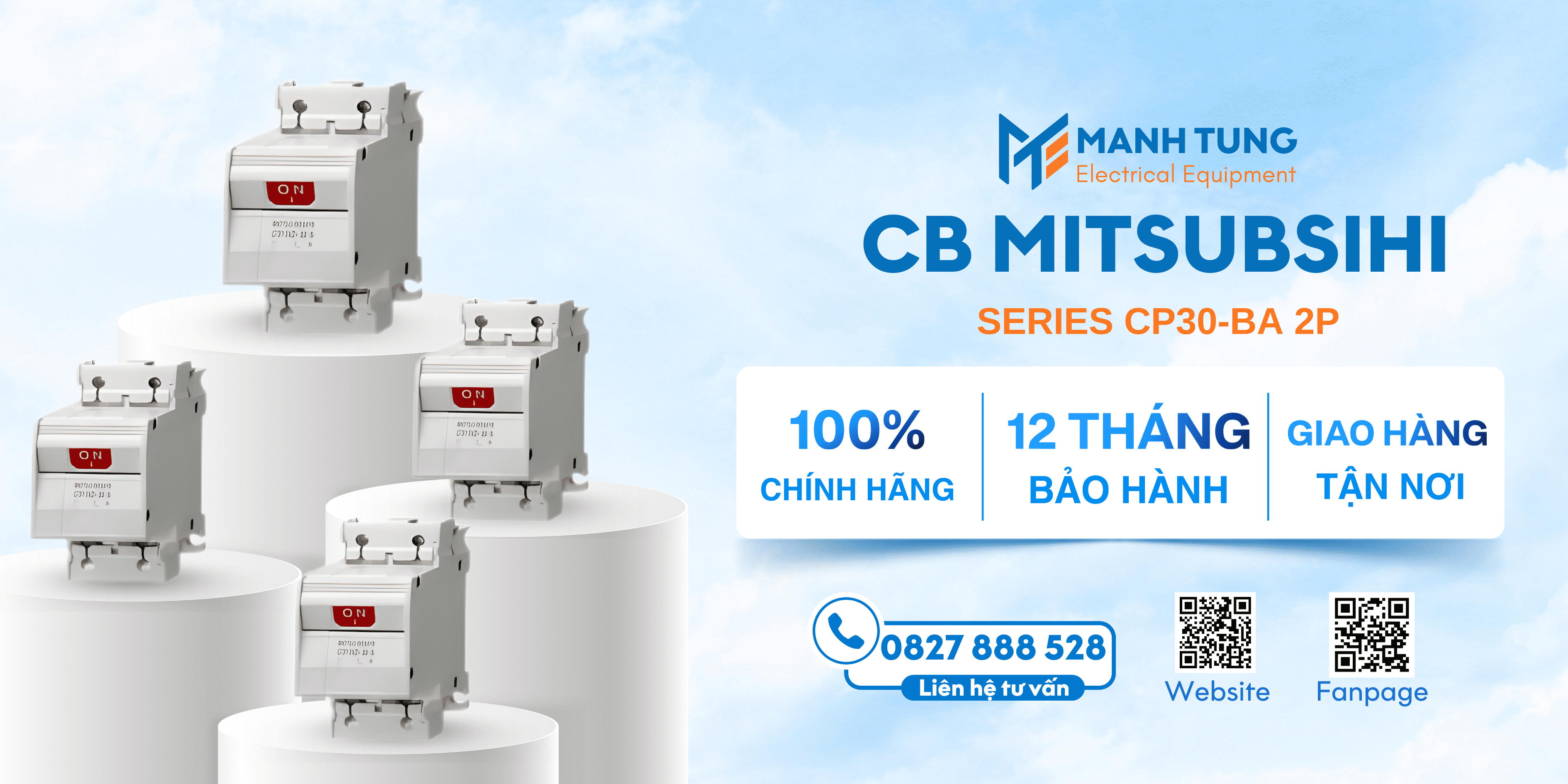 Mạnh Tùng nhà cung cấp CB Mitsubishi CP30-BA 2P uy tín chính hãng