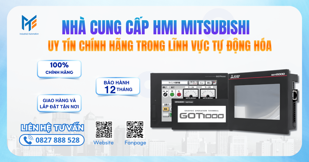 Mạnh Tùng nhà cung cấp màn hình HMI Mitsubishi uy tín chính hãng