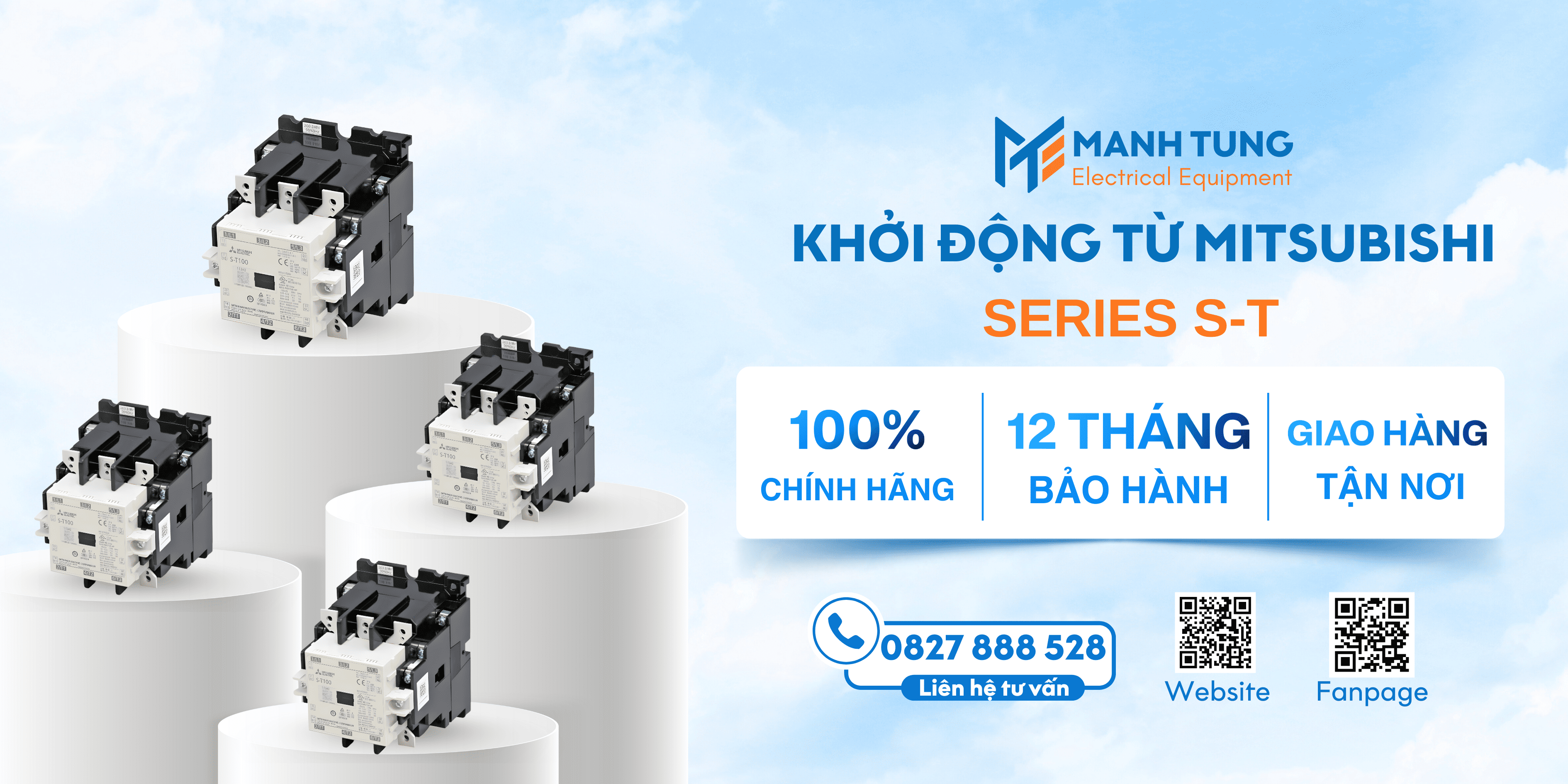 Mạnh Tùng nhà cung cấp Khởi động từ Mitsubishi Series S-T  uy tín chính hãng