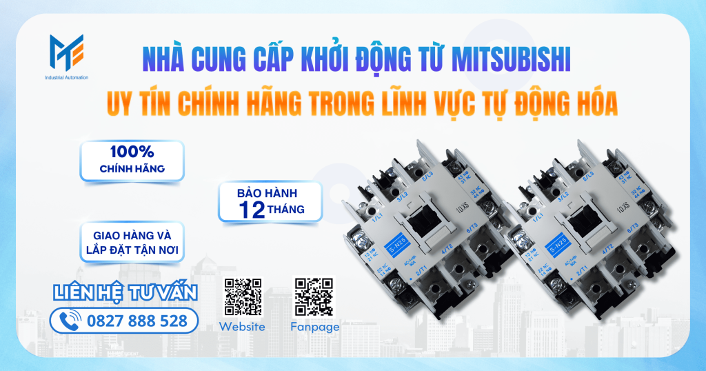 Mạnh Tùng nhà cung cấp khởi động từ Mitsubishi uy tín chính hãng