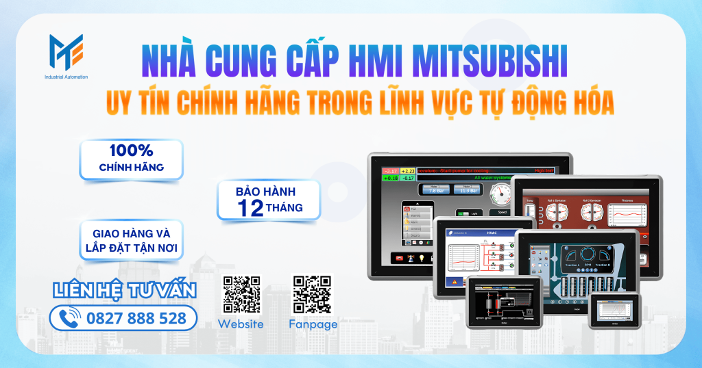Mạnh Tùng nhà cung cấp màn hình HMI Mitsubishi uy tín chính hãng