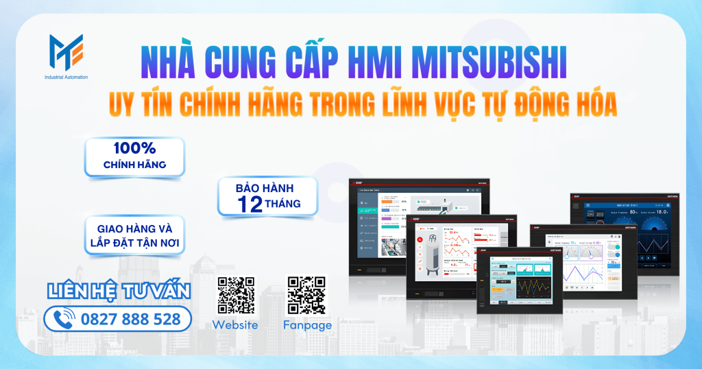 Mạnh Tùng nhà cung cấp màn hình HMI Mitsubishi uy tín chính hãng