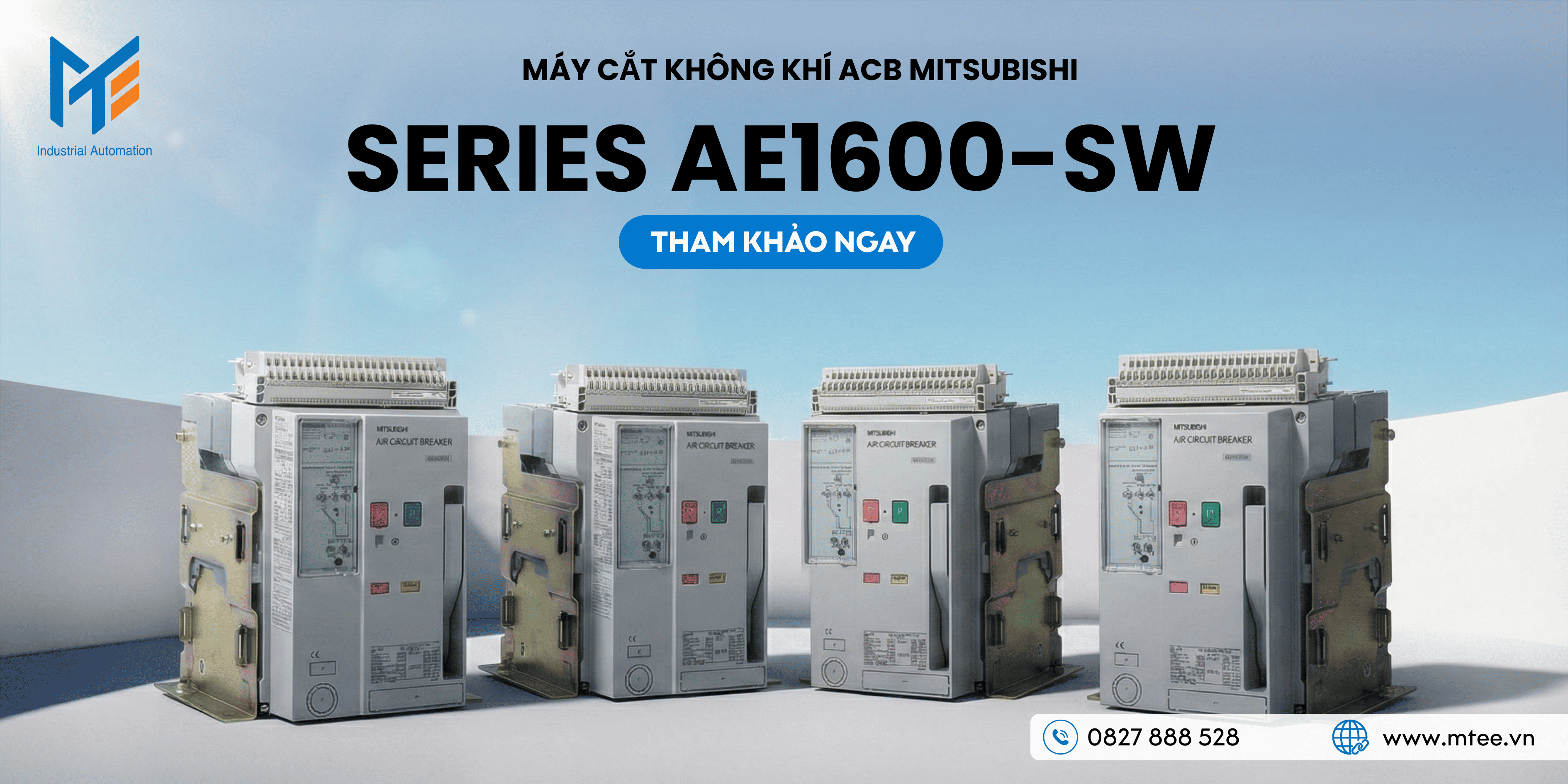 Máy cắt không khí (ACB) Mitsubishi Series AE1600-SW