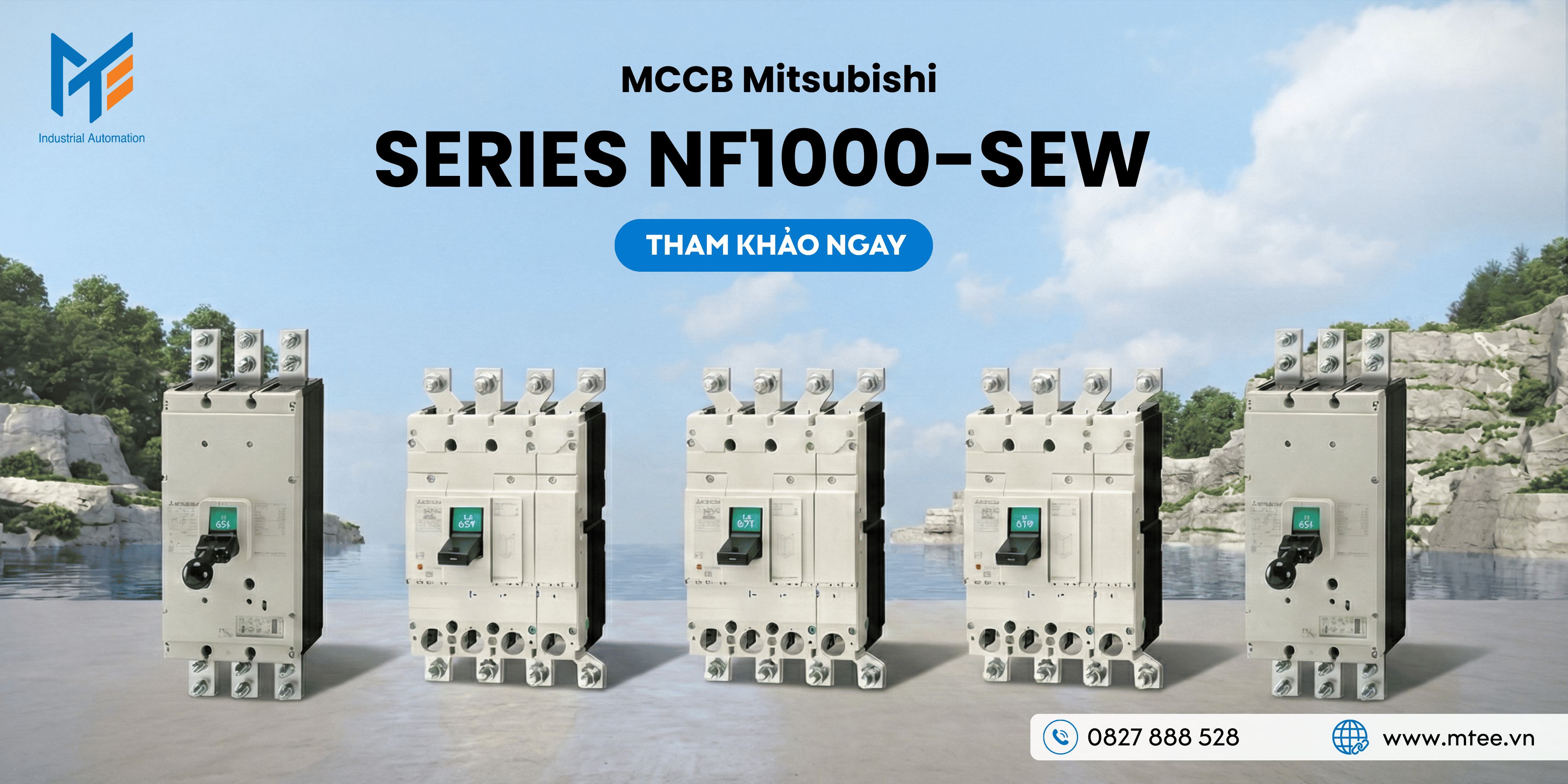 MCCB Mitsubishi Series NF1000-SEW