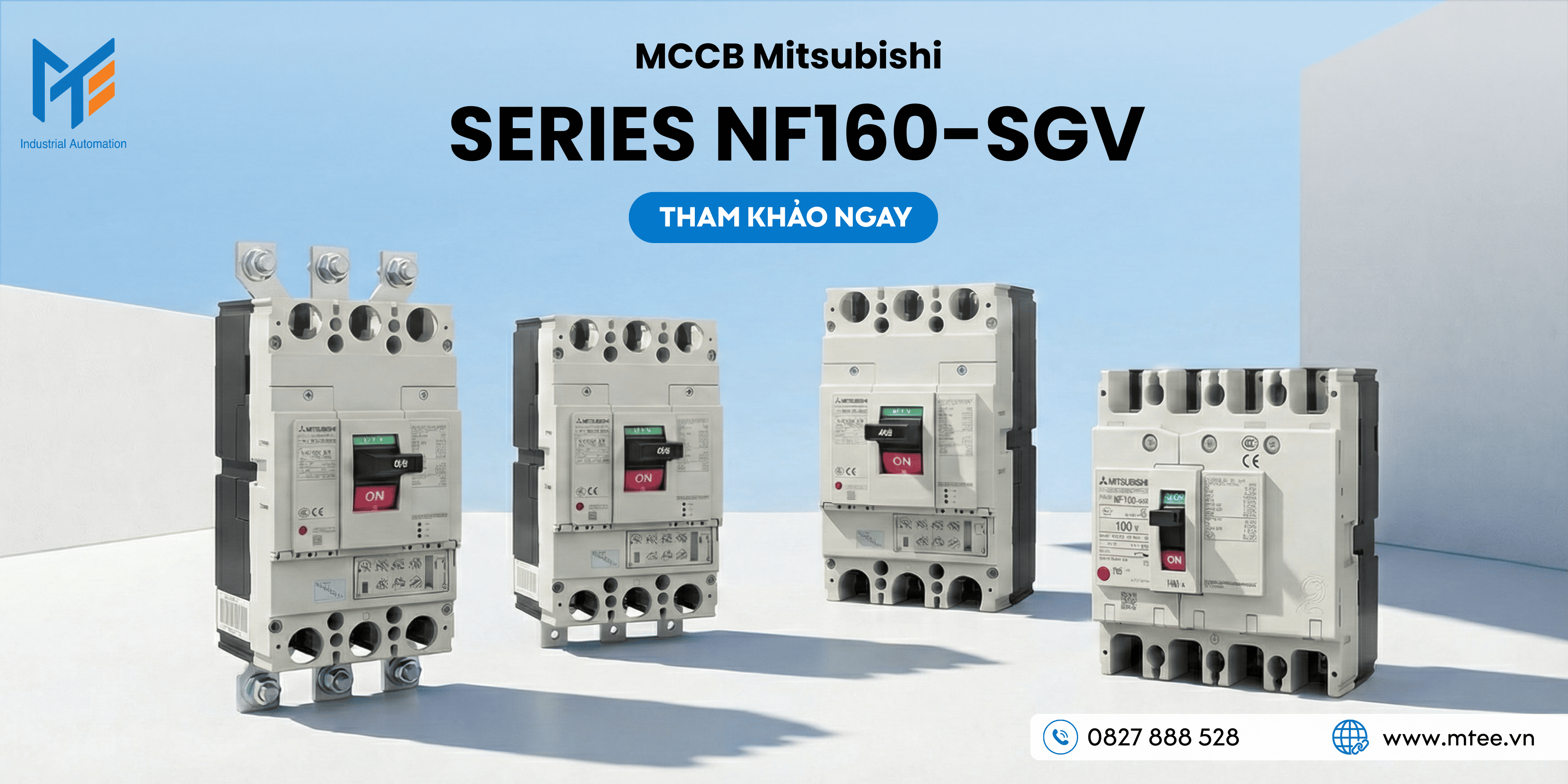 MCCB Mitsubishi Series NF160-SGV