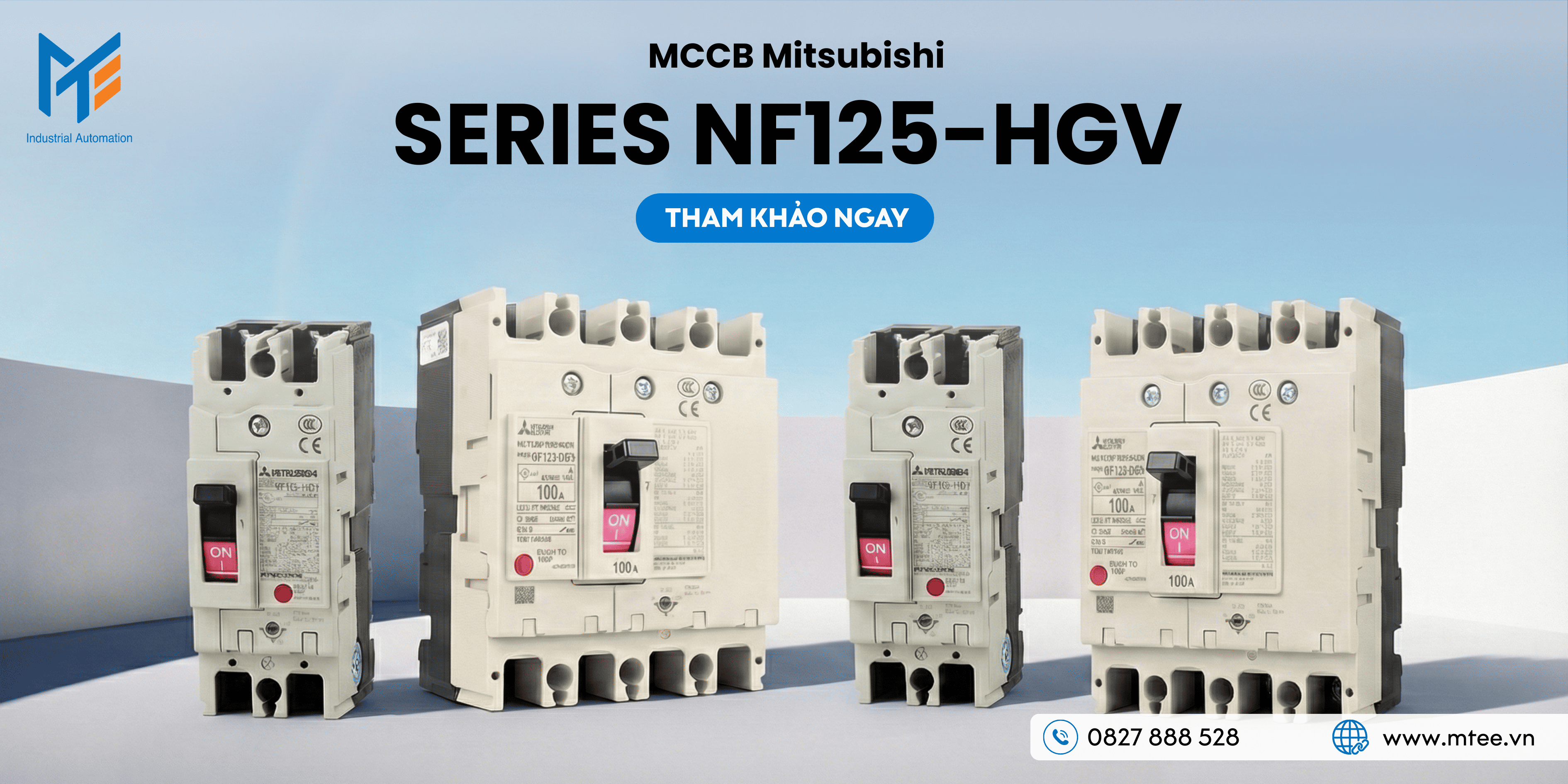 MCCB Mitsubishi Series NF125-HGV 