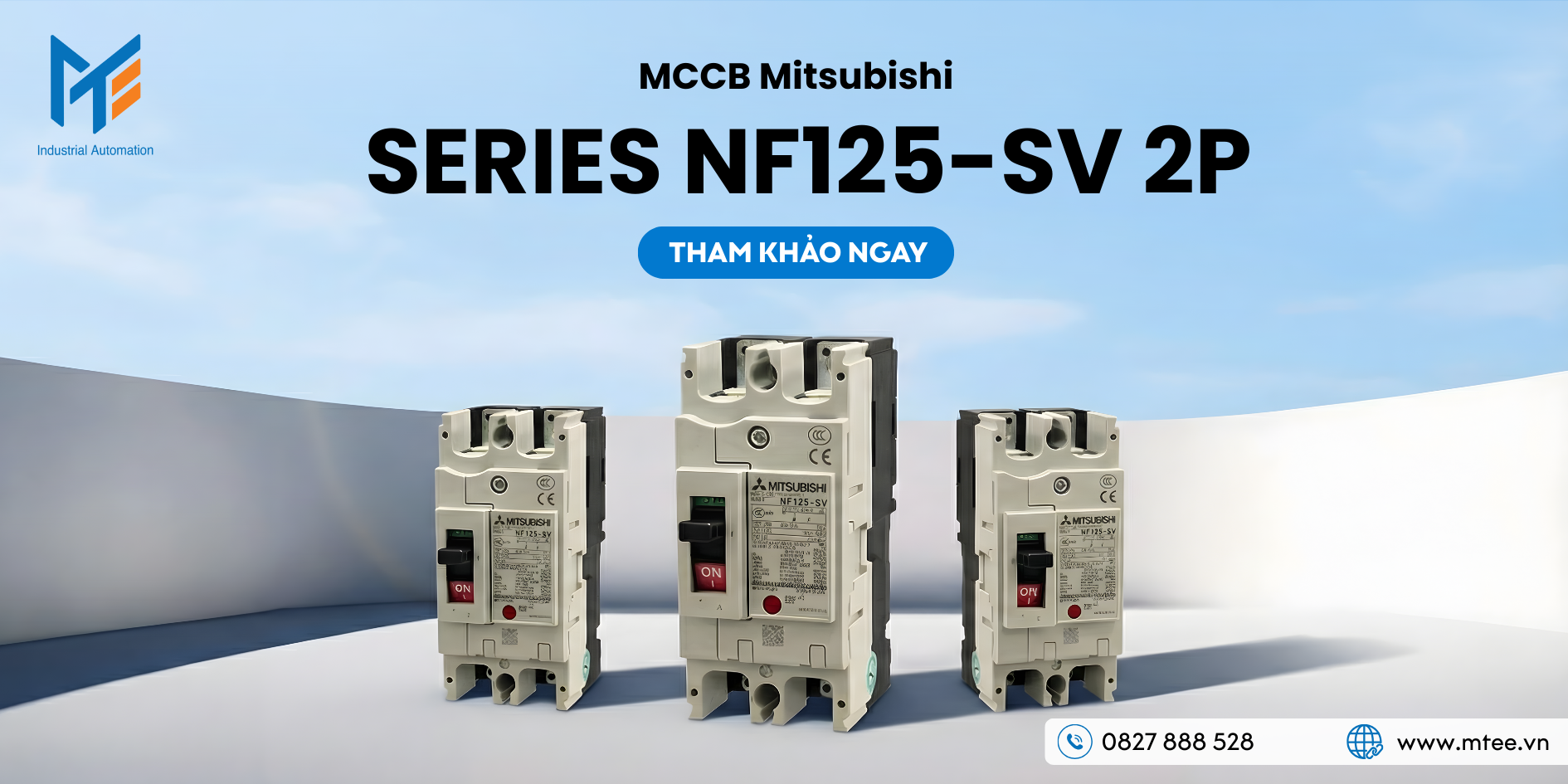 MCCB Mitsubishi Series NF125-SV 2P