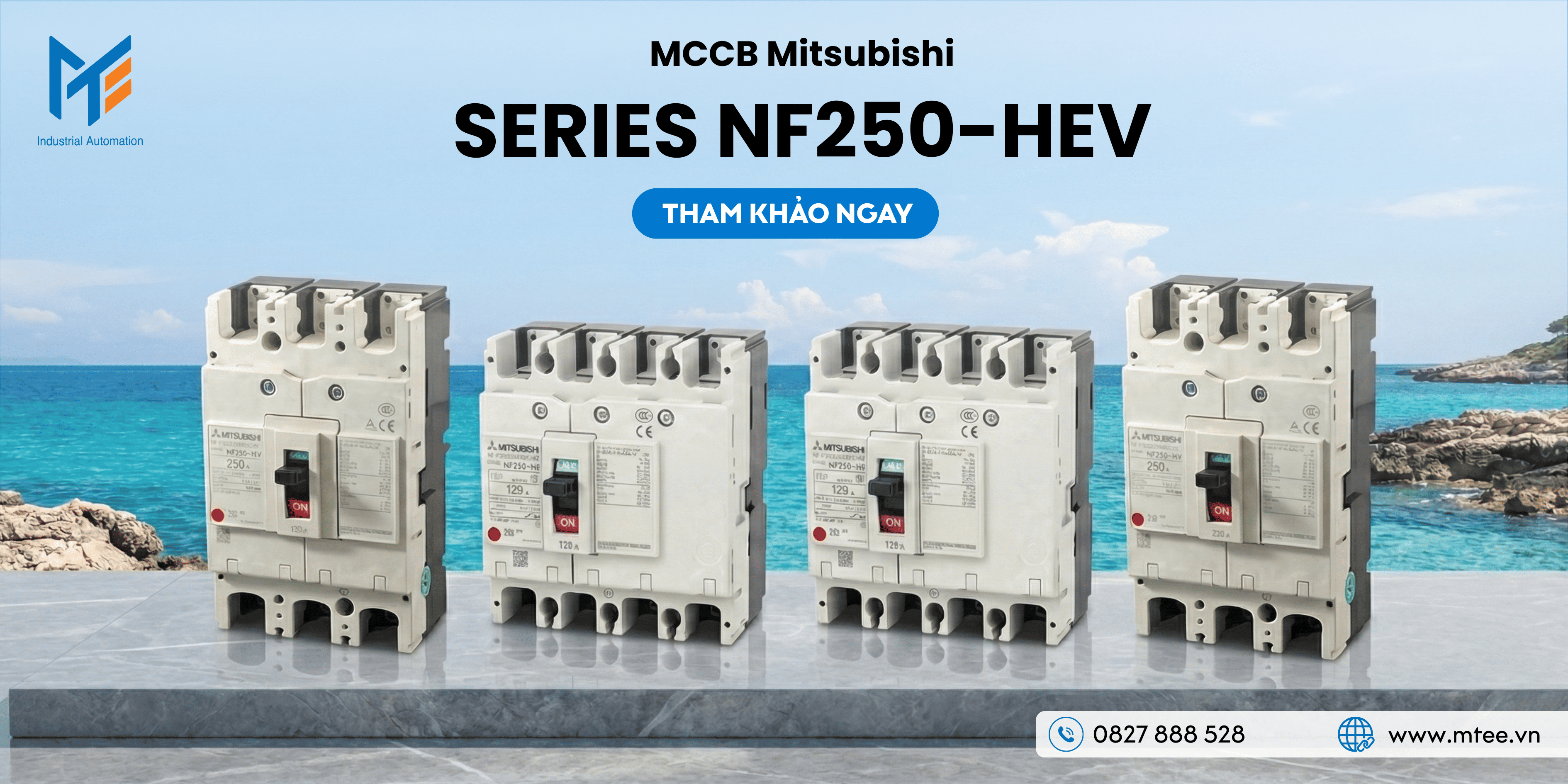 MCCB Mitsubishi Series NF250-HEV
