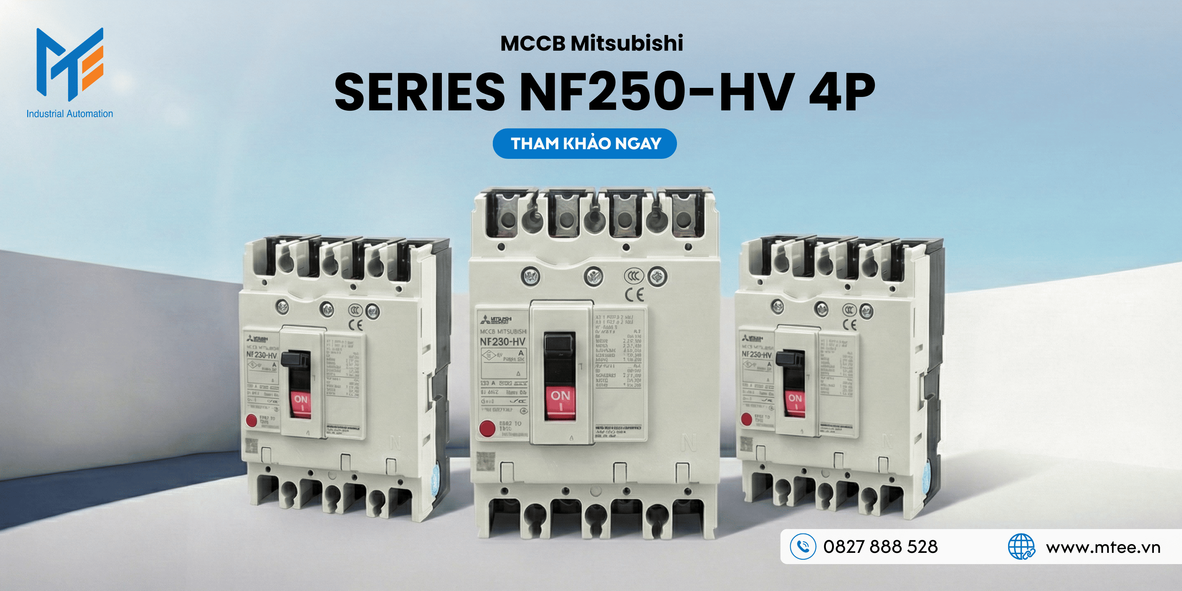 MCCB Mitsubishi Series NF250-HV 4P