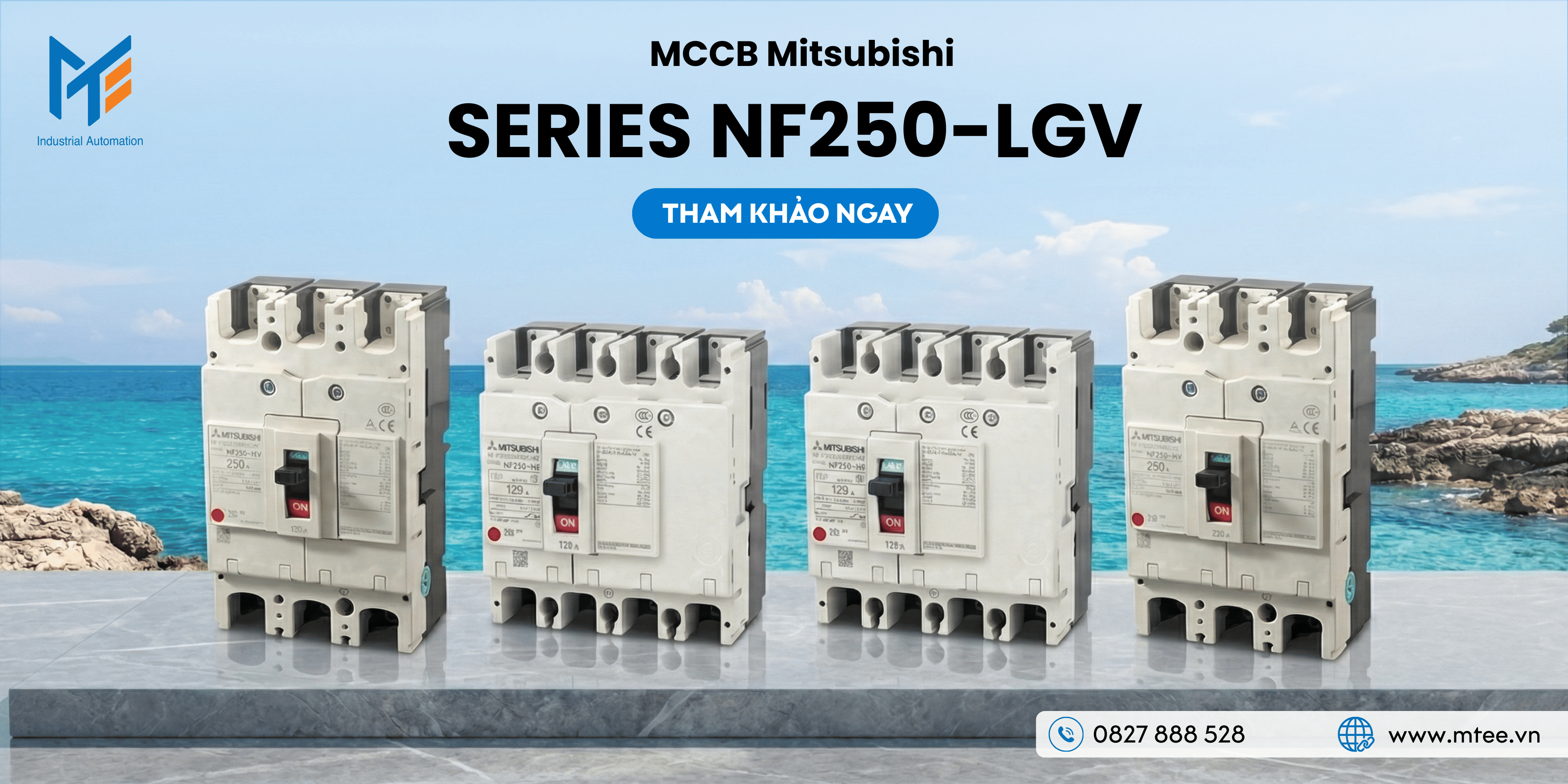 MCCB Mitsubishi Series NF250-LGV