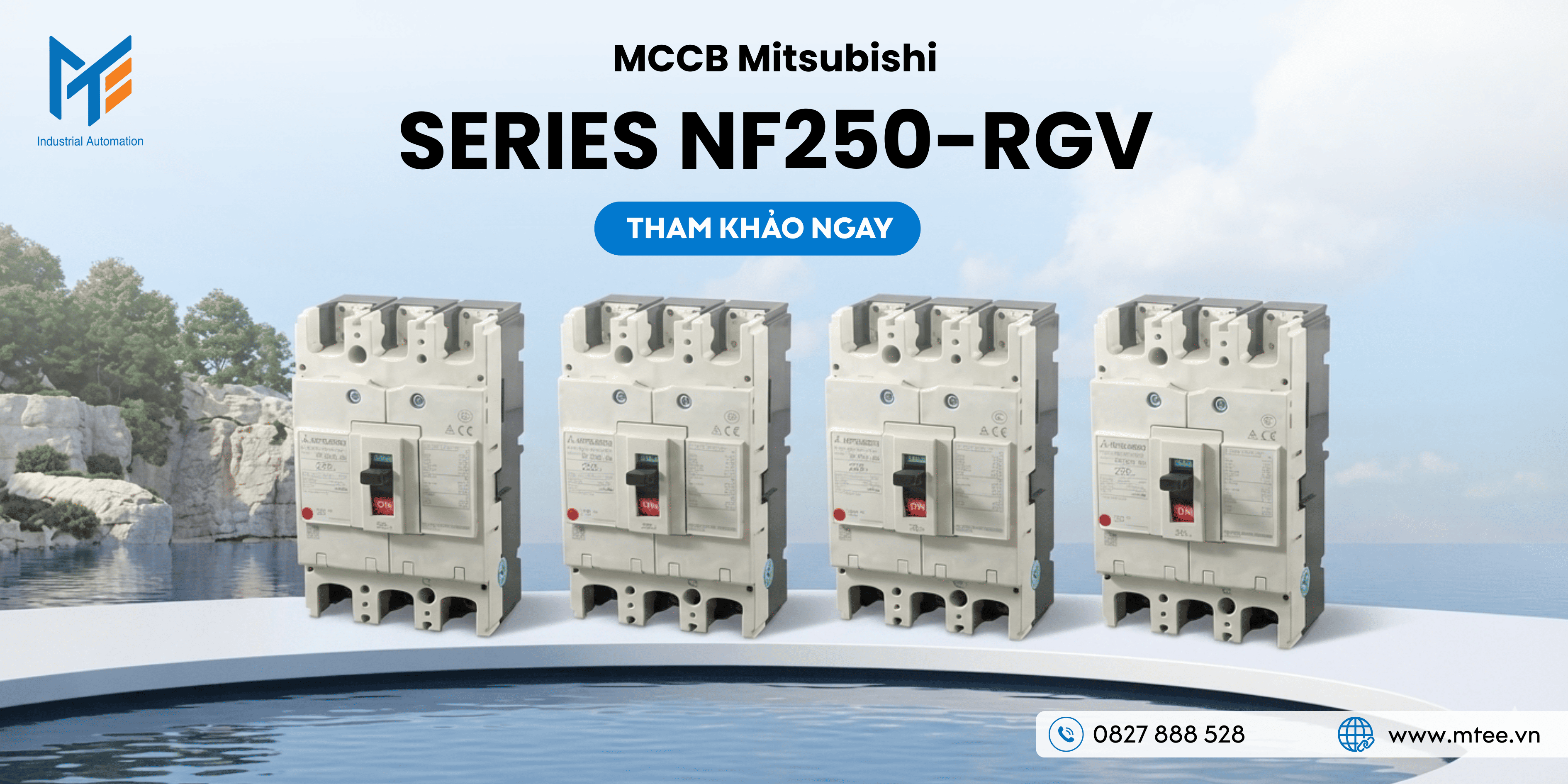 MCCB Mitsubishi Series NF250-RGV