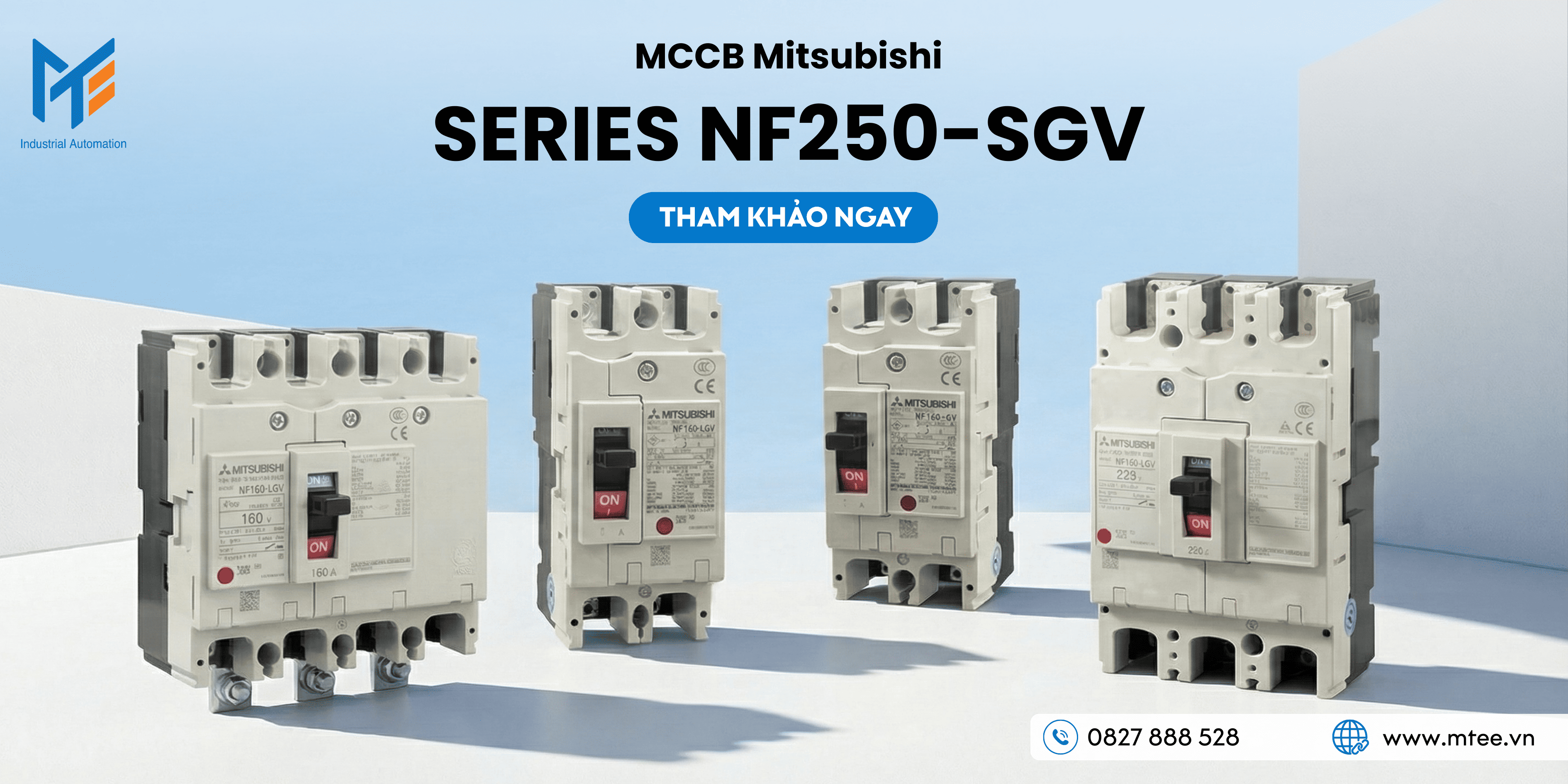 MCCB Mitsubishi Series NF250-SGV