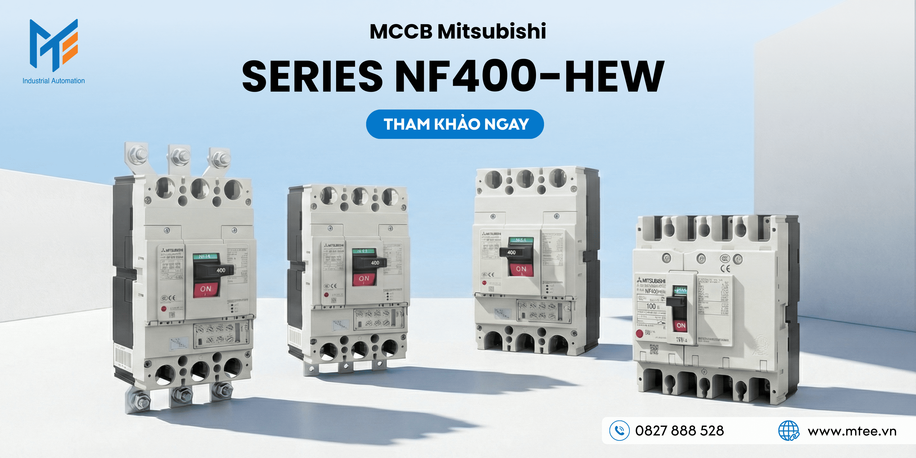 MCCB Mitsubishi Series NF400-HEW