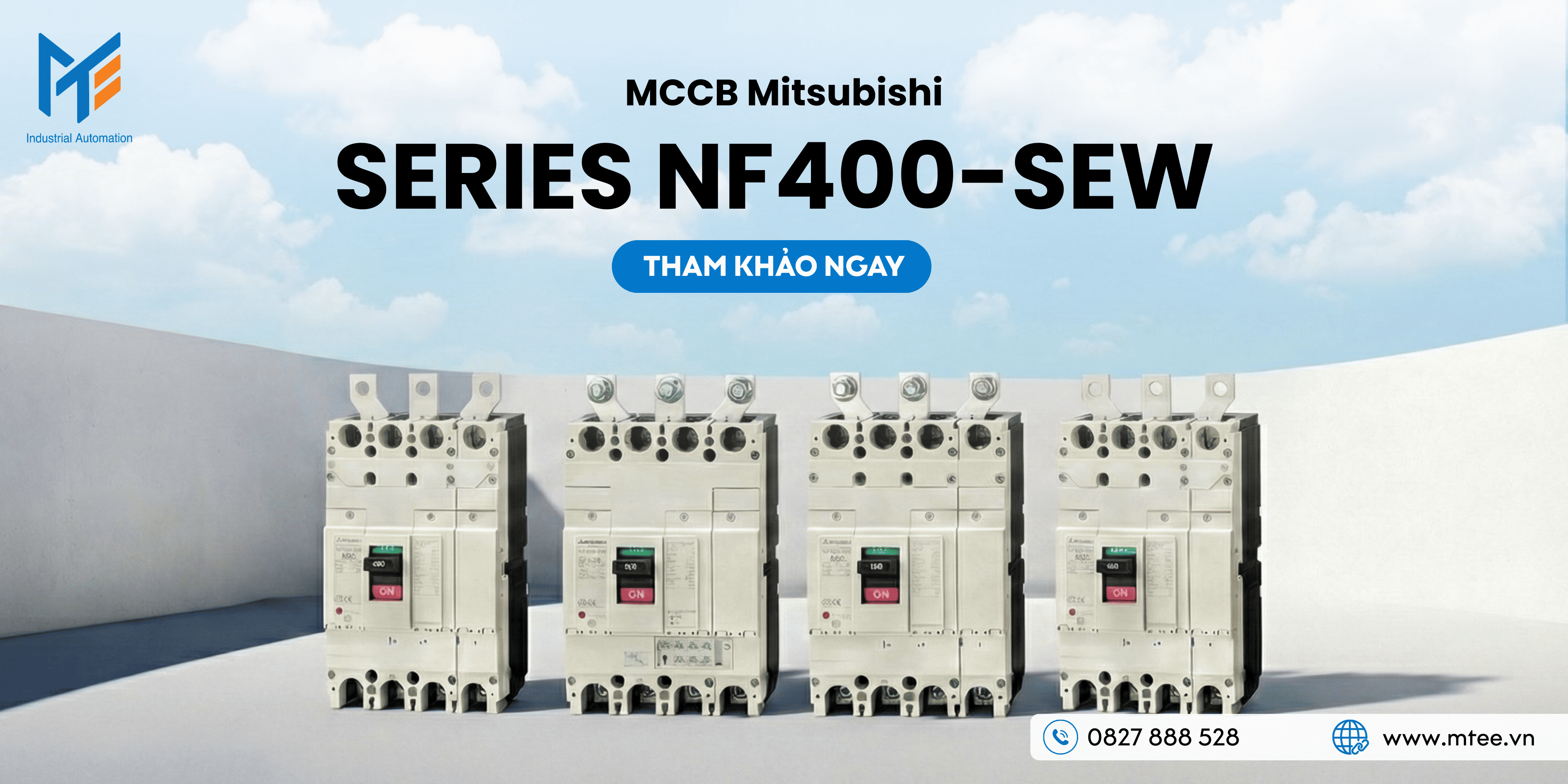 MCCB Mitsubishi Series NF400-SEW
