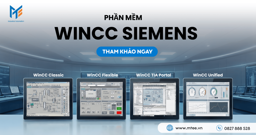 Phân loại các phần mềm WINCC hiện nay
