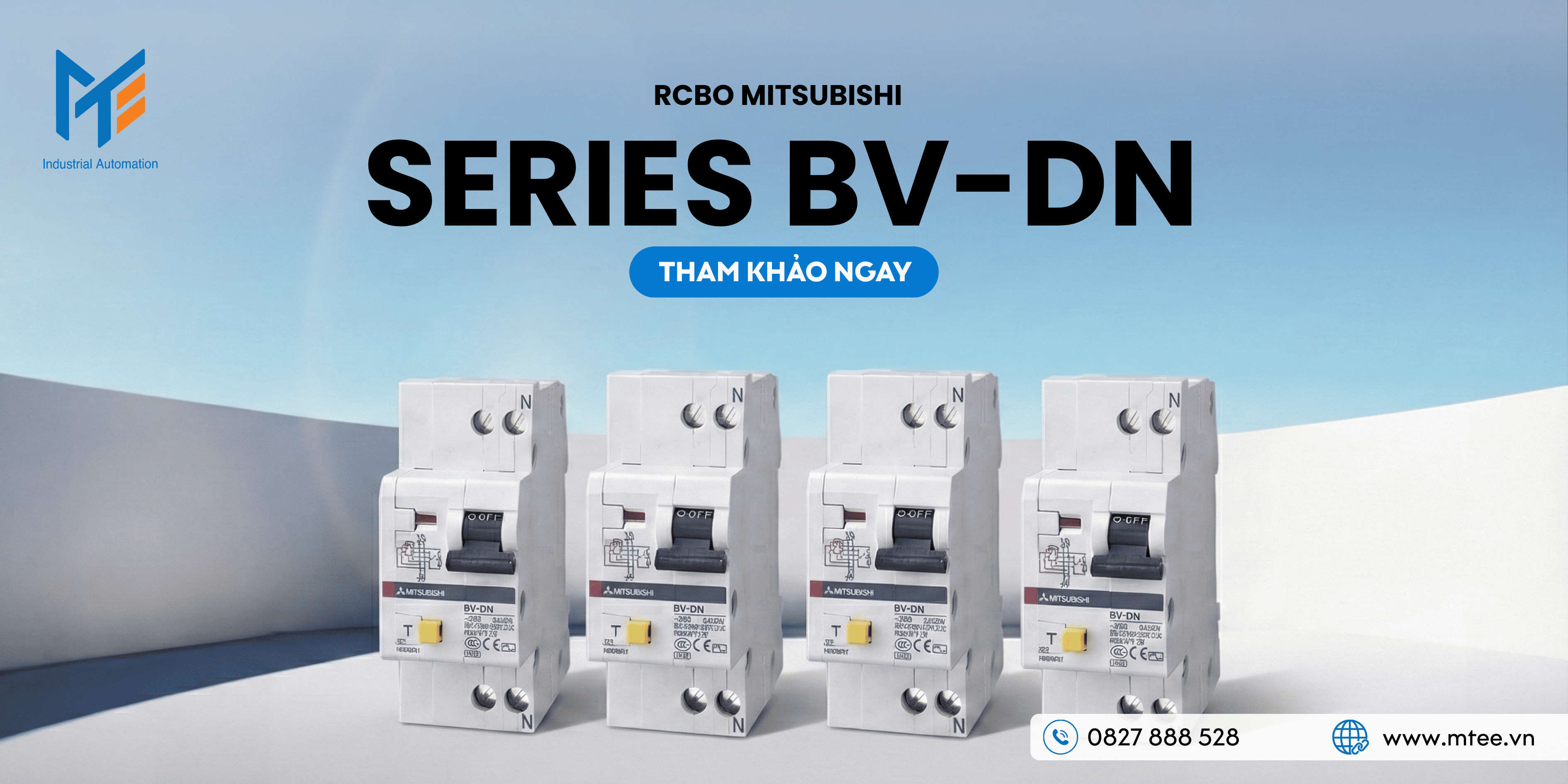 RCBO Mitsubishi BV-DN