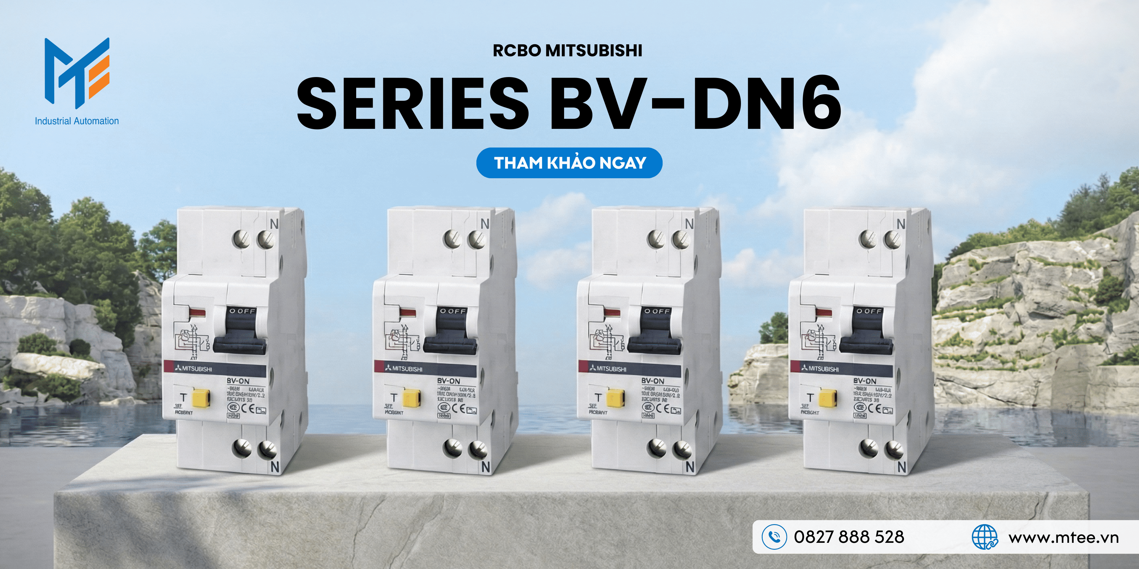 RCBO Mitsubishi BV-DN6