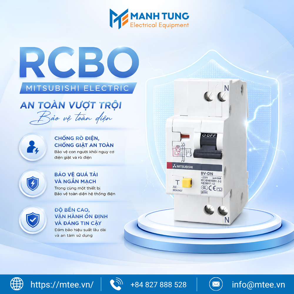 RCBO Mitsubishi