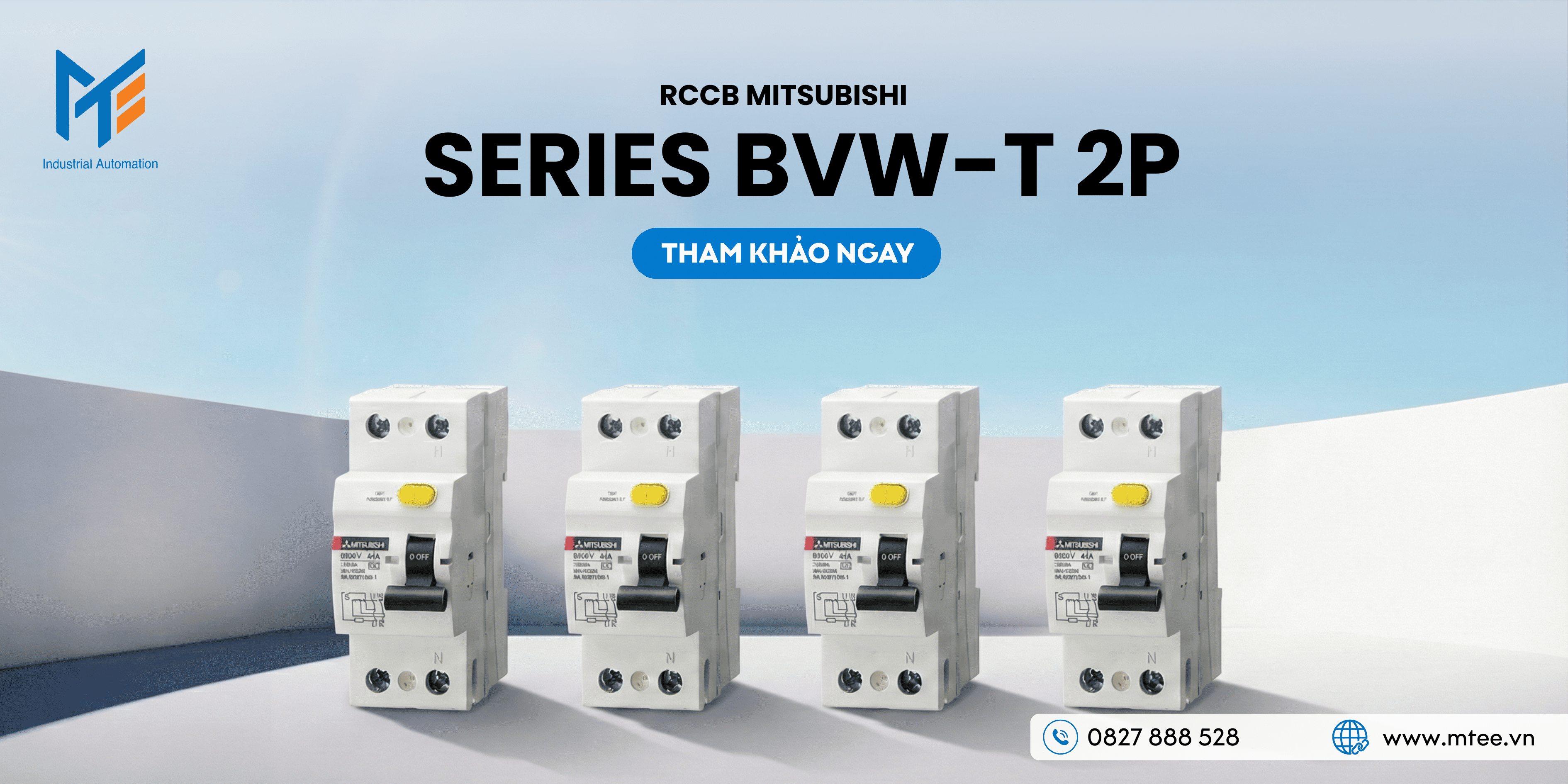 RCCB Mitsubishi BVW-T 2P