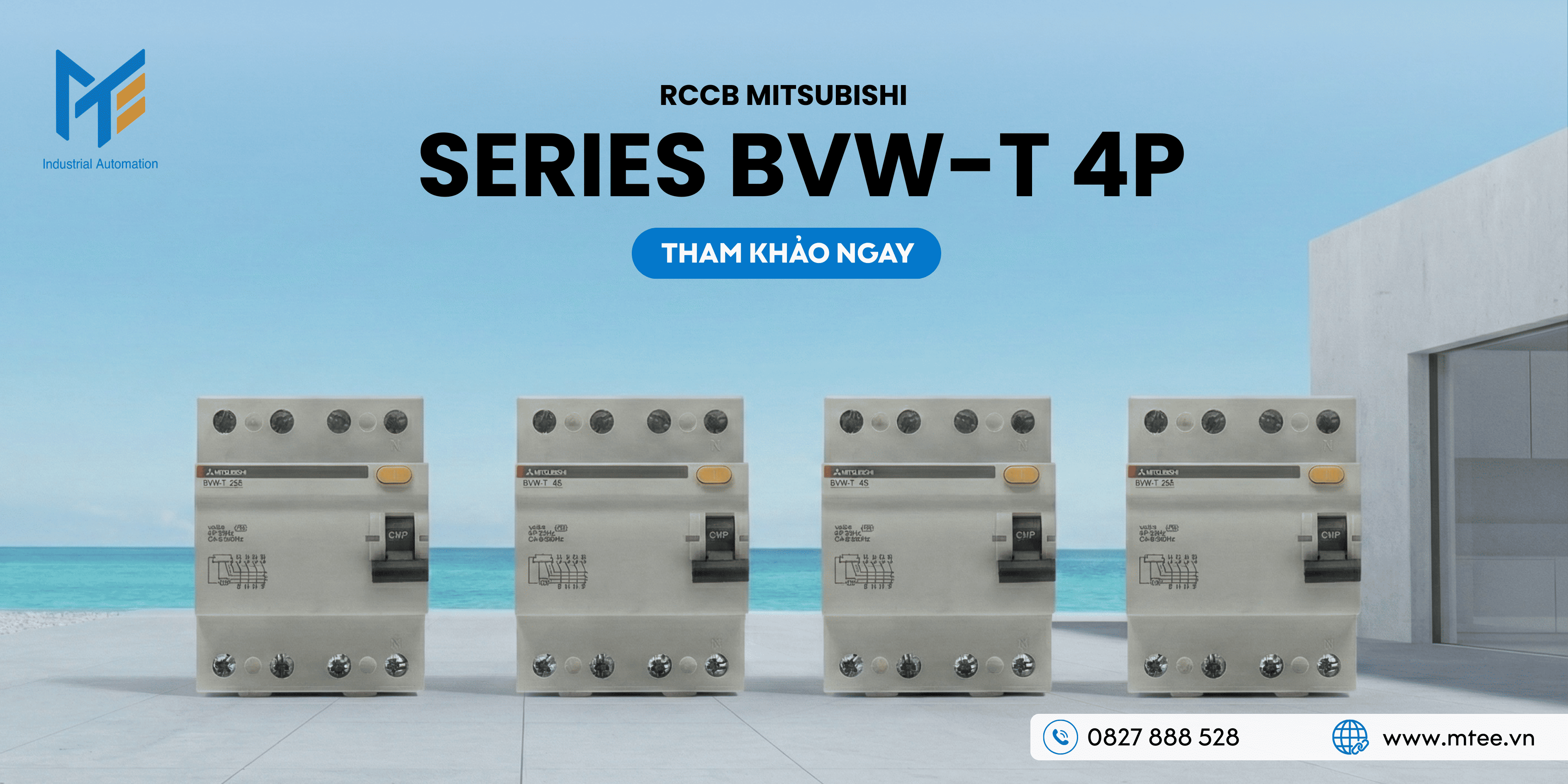 RCCB Mitsubishi BVW-T 4P