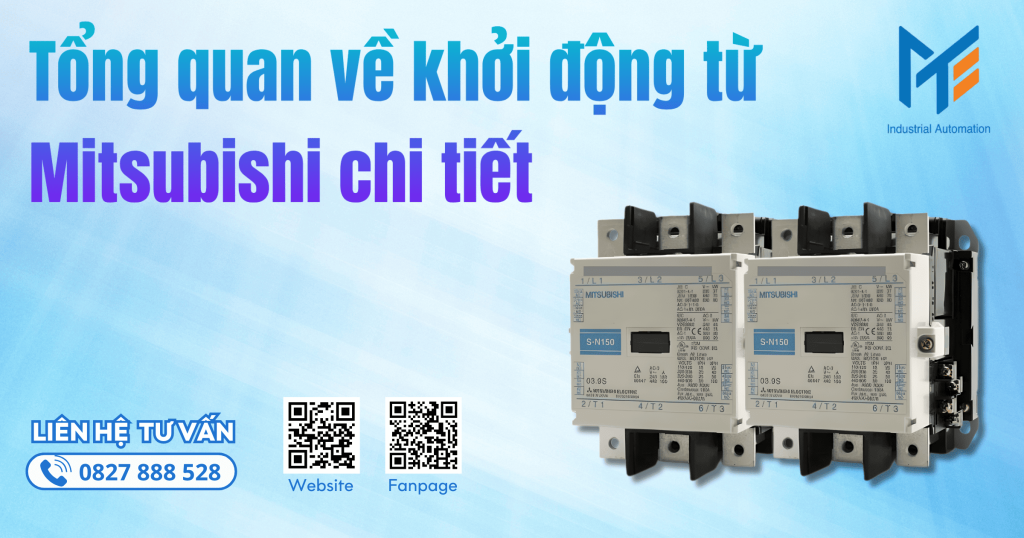 Tổng quan về khởi động từ Mitsubishi chi tiết nhất