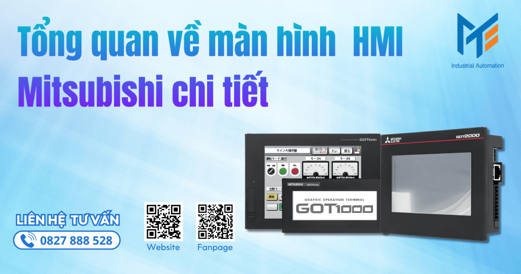 Tổng quan về màn hình HMI Mitsubishi chi tiết nhất