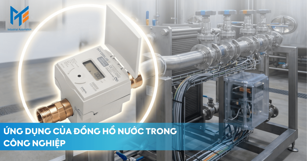 Ứng dụng đồng hồ nước trong công nghiệp